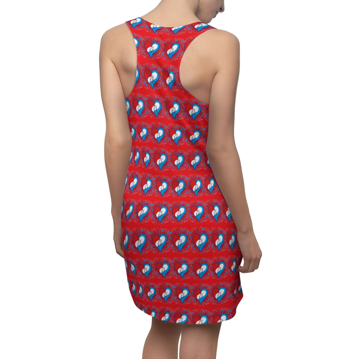 Dead Stealie Heart Racerback Dress | Deadhead Festival Dress | Women’s Concert Outfit – alternate view 8