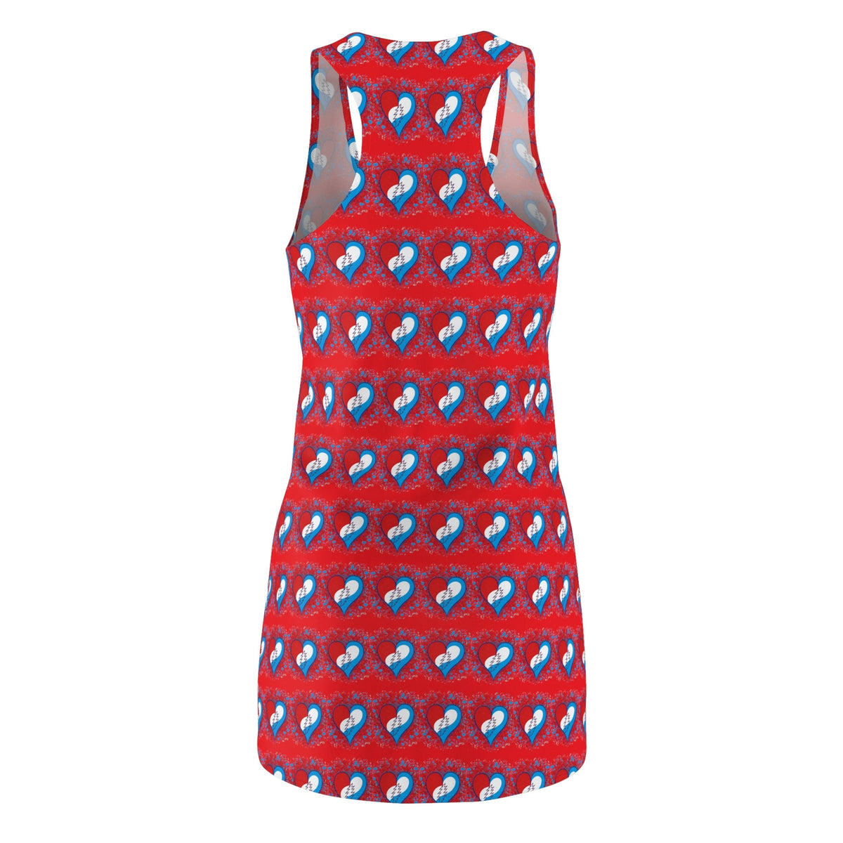 Dead Stealie Heart Racerback Dress | Deadhead Festival Dress | Women’s Concert Outfit – alternate view 4