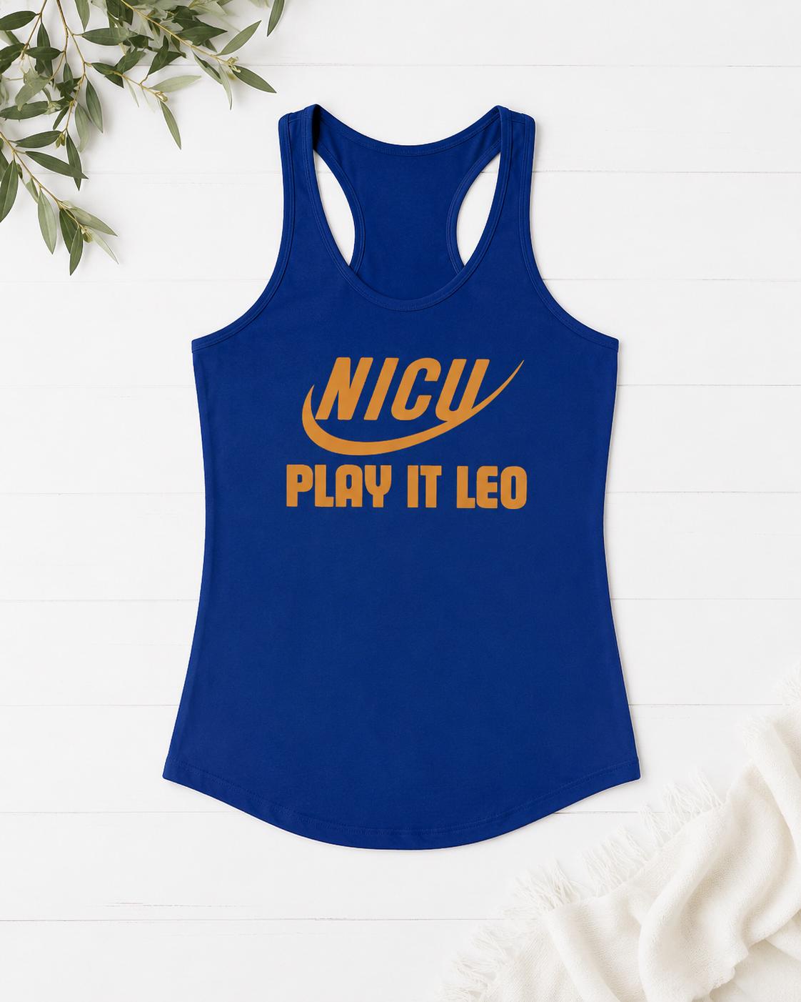 Play It Leo NICU Phish Racerback Tank | Womens Festival Top | Summer Tour Shirt – alternate view 4