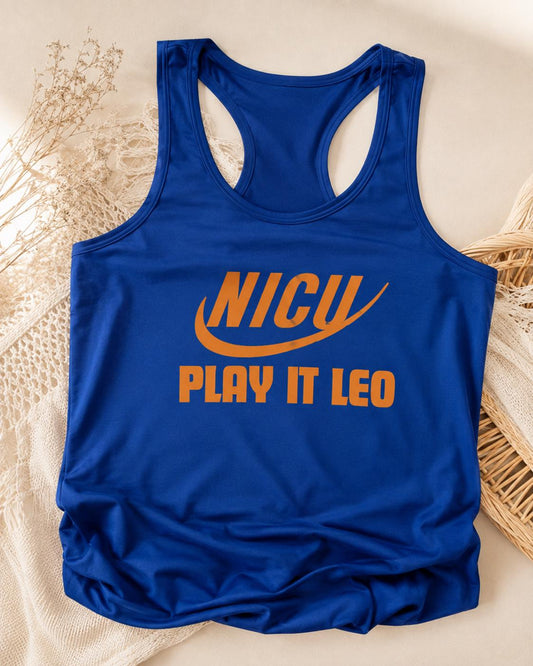 Play It Leo NICU Phish Racerback Tank | Womens Festival Top | Summer Tour Shirt
