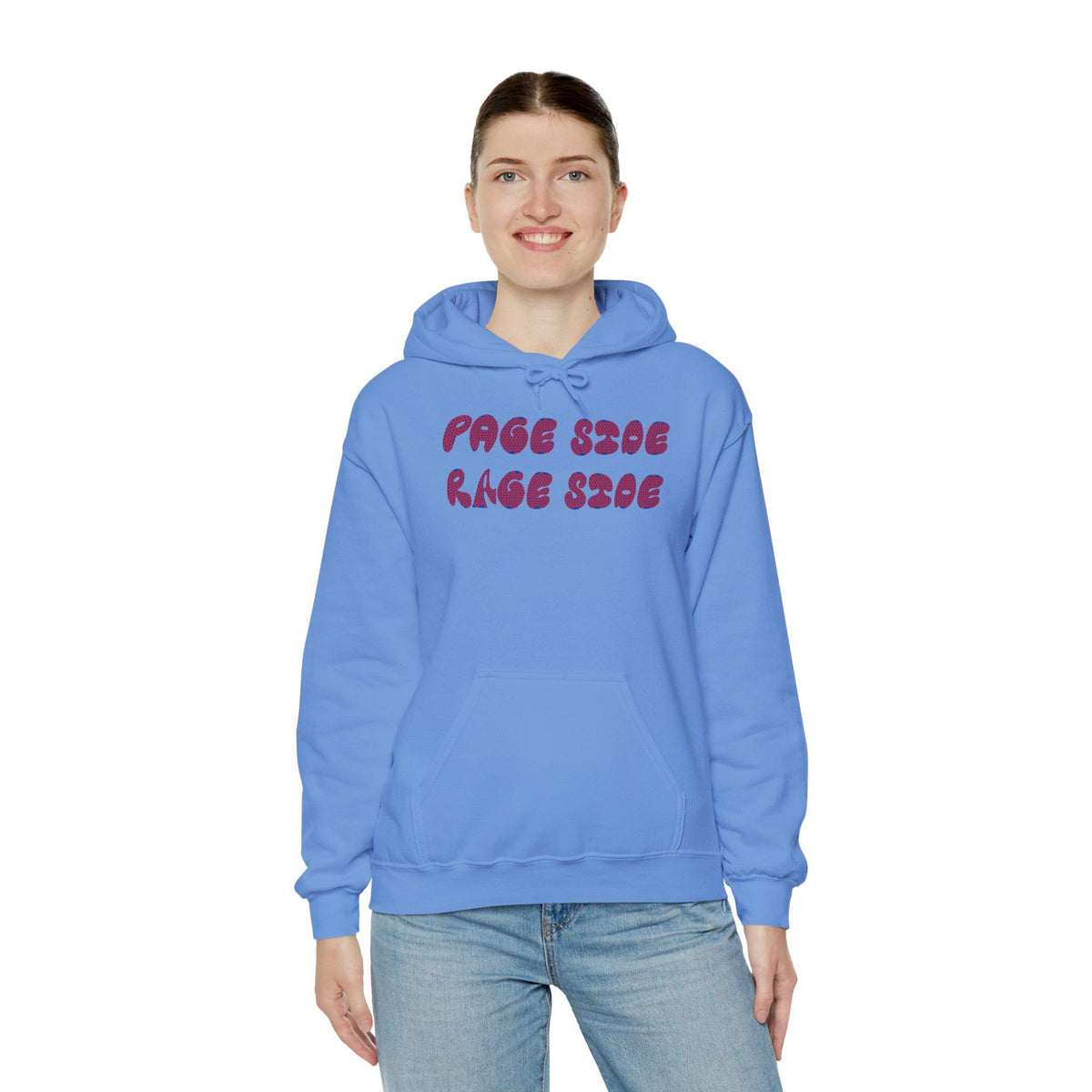 Page Side Rage Side Hoodie: Phish Donut Letters Music Sweatshirt – alternate view 3
