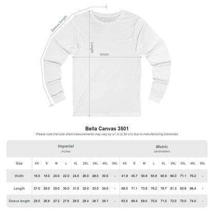 Garcia Santa Have a Very Jerry Christmas Holiday Ugly Christmas Long Sleeve Shirt – alternate view 3