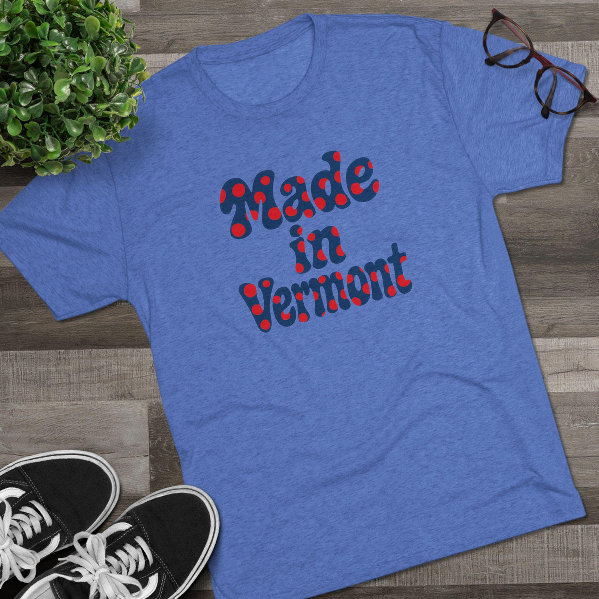 Made in Vermont Phish Tri-Blend T-Shirt | Fishman Donut Lot Tee | Concert Shirt – alternate view 5