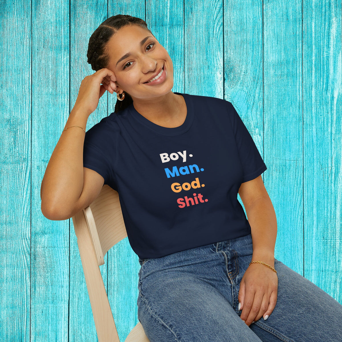 Boy Man God Shit Shirt, YEM Lot Shirt, Unisex Sizing