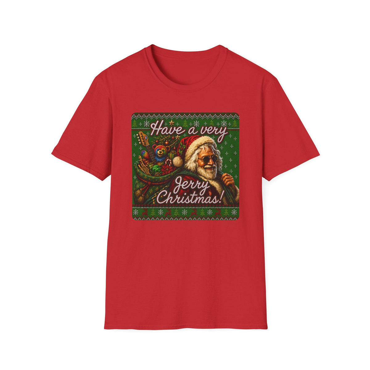 Have a Very Jerry Christmas Shirt. Garcia Santa Christmas T-Shirt. Holiday Jerry Shirt.