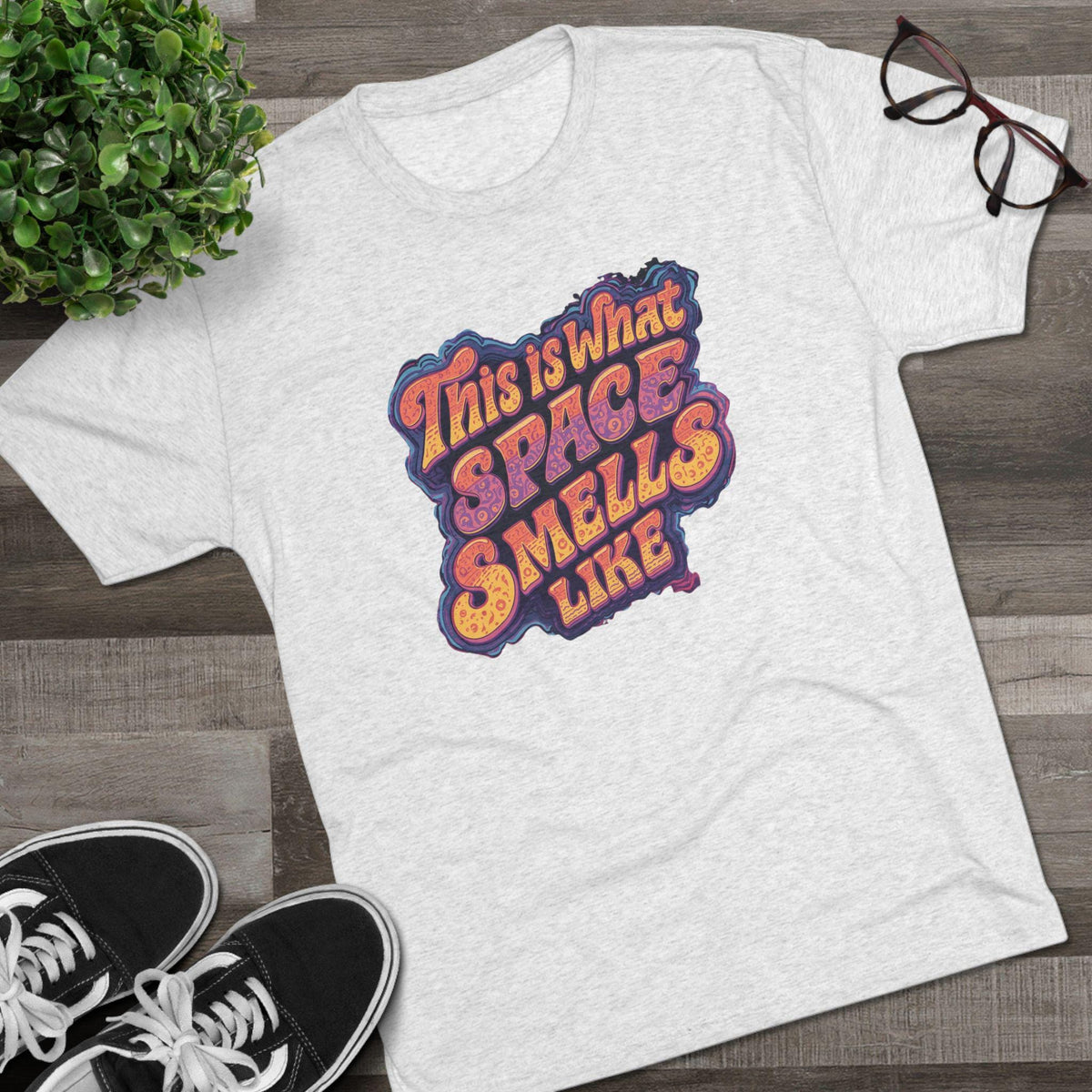 S.A.N.T.O.S. Phish Tri-Blend T-Shirt | Retro Lot Tee | Jam Band Concert Shirt – alternate view 6