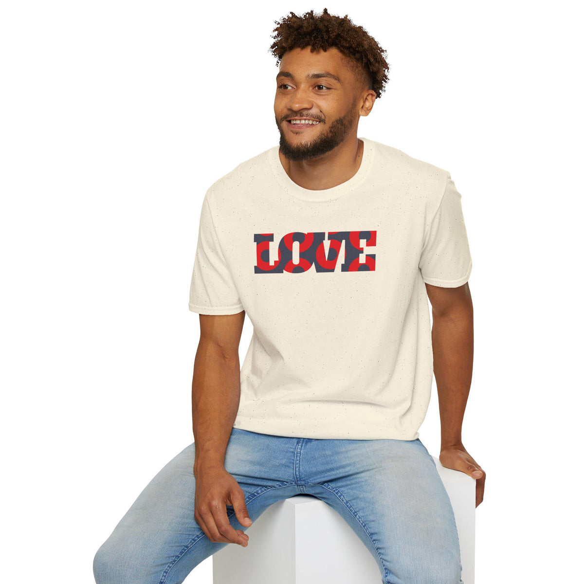 Phish Donut Love Unisex T-Shirt, Softstyle Tee, Bubble Letters, Graphic Tee, Music Fan Shirt – alternate view 6