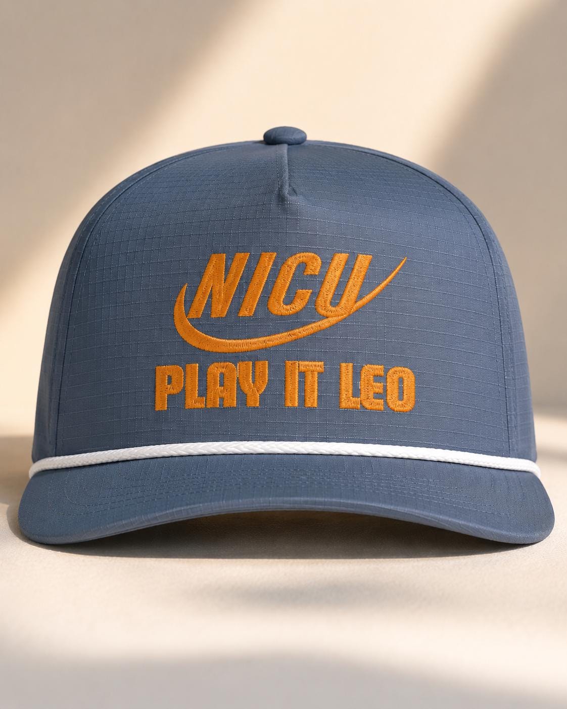Play It Leo NICU Rope Cap | Phish Inspired Embroidered Hat | Shakedown Lot Style