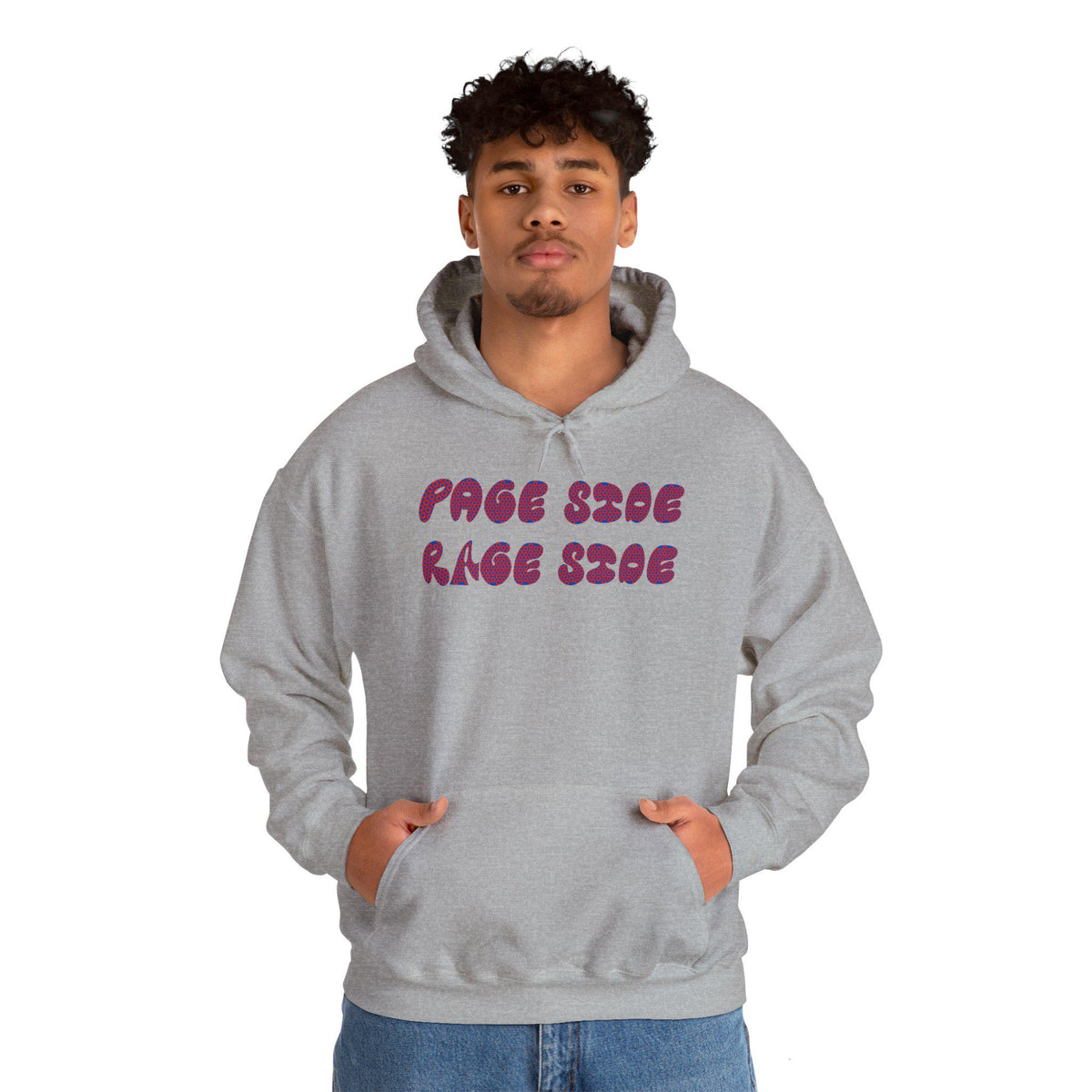 Page Side Rage Side Hoodie: Phish Donut Letters Music Sweatshirt – alternate view 2