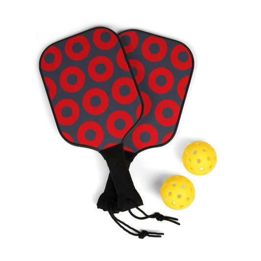Phish Donut Pattern Pickleball Kit