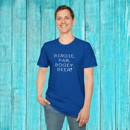 Birdie Par Bogey Beer Shirt