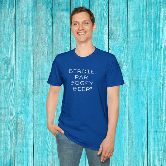 Birdie Par Bogey Beer Shirt
