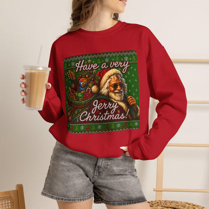Jerry Garcia Santa sweatshirt