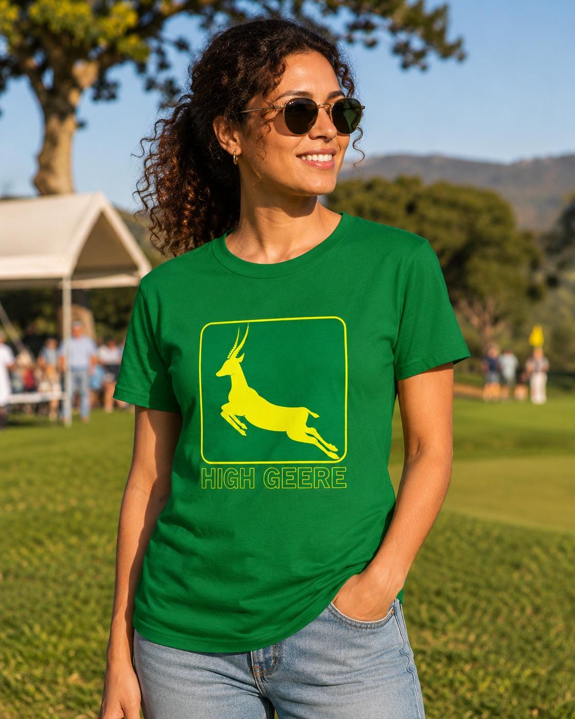 High Geere Antelope T-Shirt | Unisex Softstyle Tee – alternate view 8