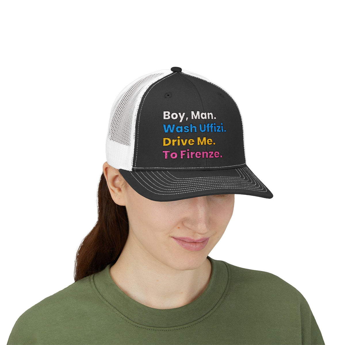 YEM Embroidered Trucker Hat | Phish Inspired Snapback | Festival Hat – alternate view 4