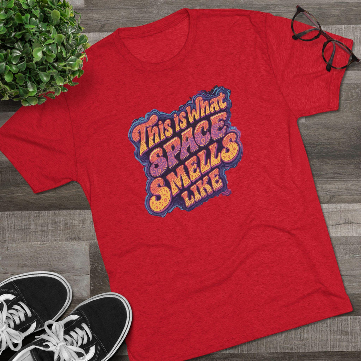 S.A.N.T.O.S. Phish Tri-Blend T-Shirt | Retro Lot Tee | Jam Band Concert Shirt – alternate view 7