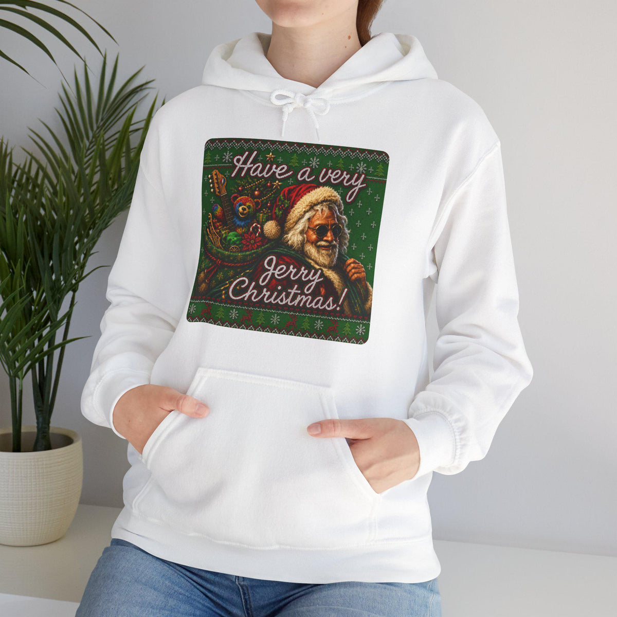 Have a Jerry Christmas Hoodie, Garcia Santa, Dead Christmas – alternate view 3