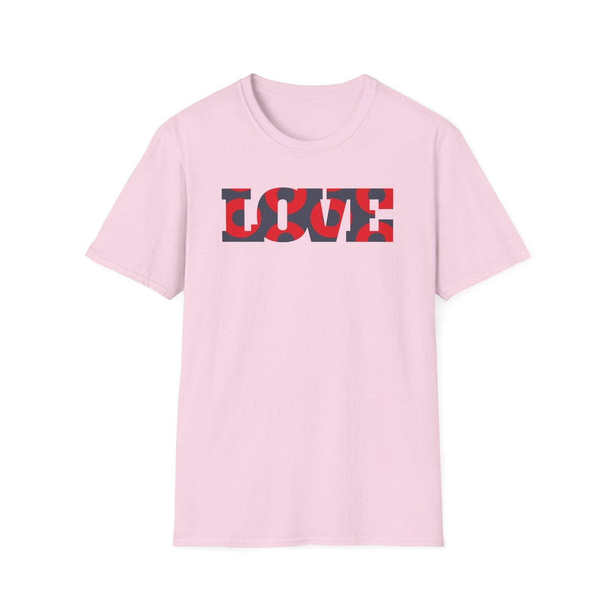 Phish Donut Love Unisex T-Shirt, Softstyle Tee, Bubble Letters, Graphic Tee, Music Fan Shirt – alternate view 4