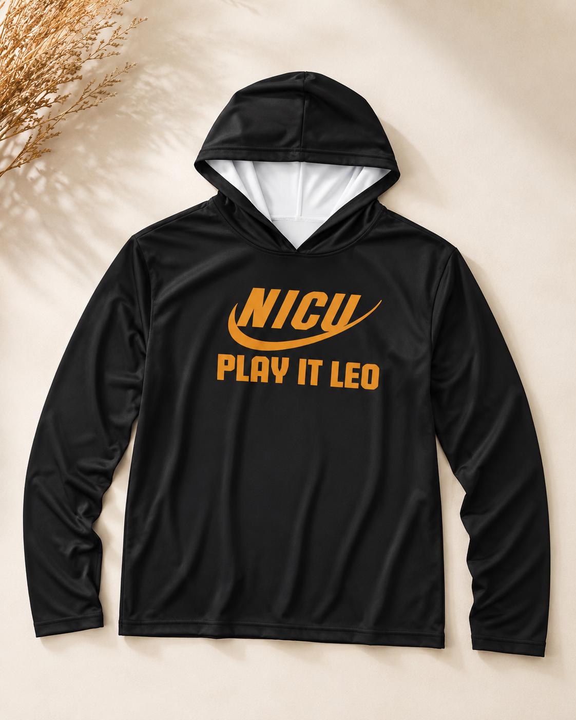 Play It Leo NICU Phish Performance Sun Hoodie | UPF 50+ Concert Shirt