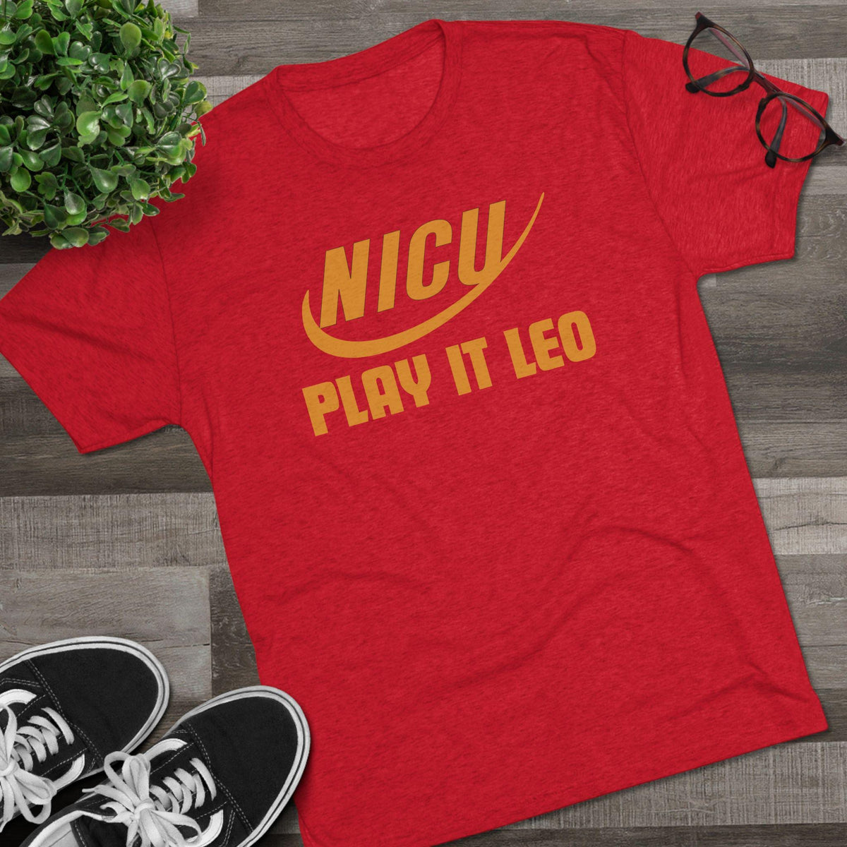 Play It Leo NICU Phish Tri-Blend T-Shirt | Jam Band Lot Tee | Summer Tour Shirt – alternate view 9