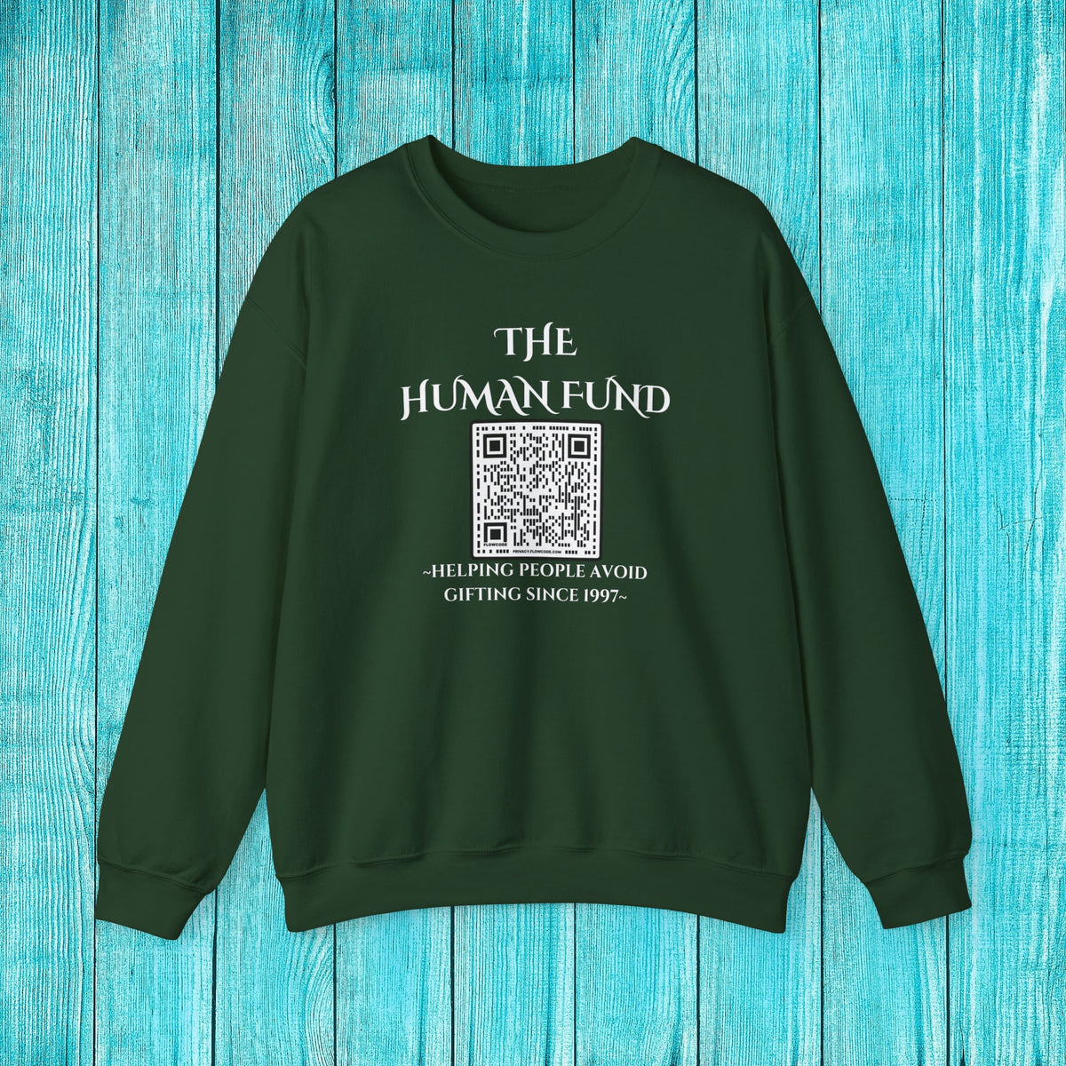 The Human Fund Sweatshirt: Funny Costanza Crewneck – alternate view 10