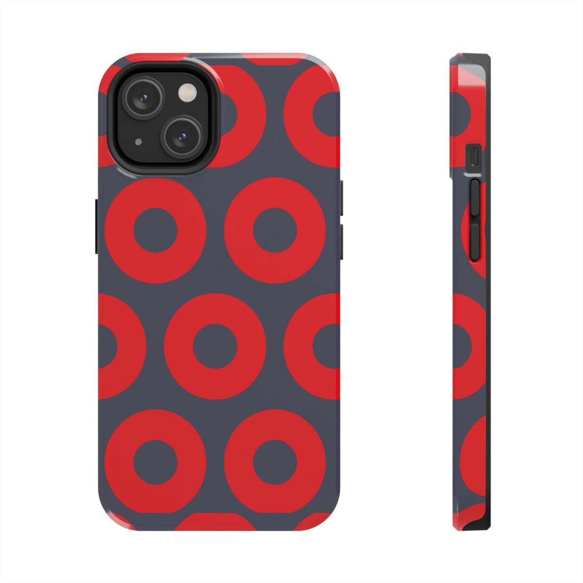 Phish Donut Pattern iPhone Case: Impact Resistant Phone Cover – alternate view 4