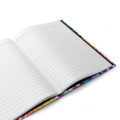 Tie Dye Hardcover Journal, Hippie Notebook, Concert Book – alternate view 4