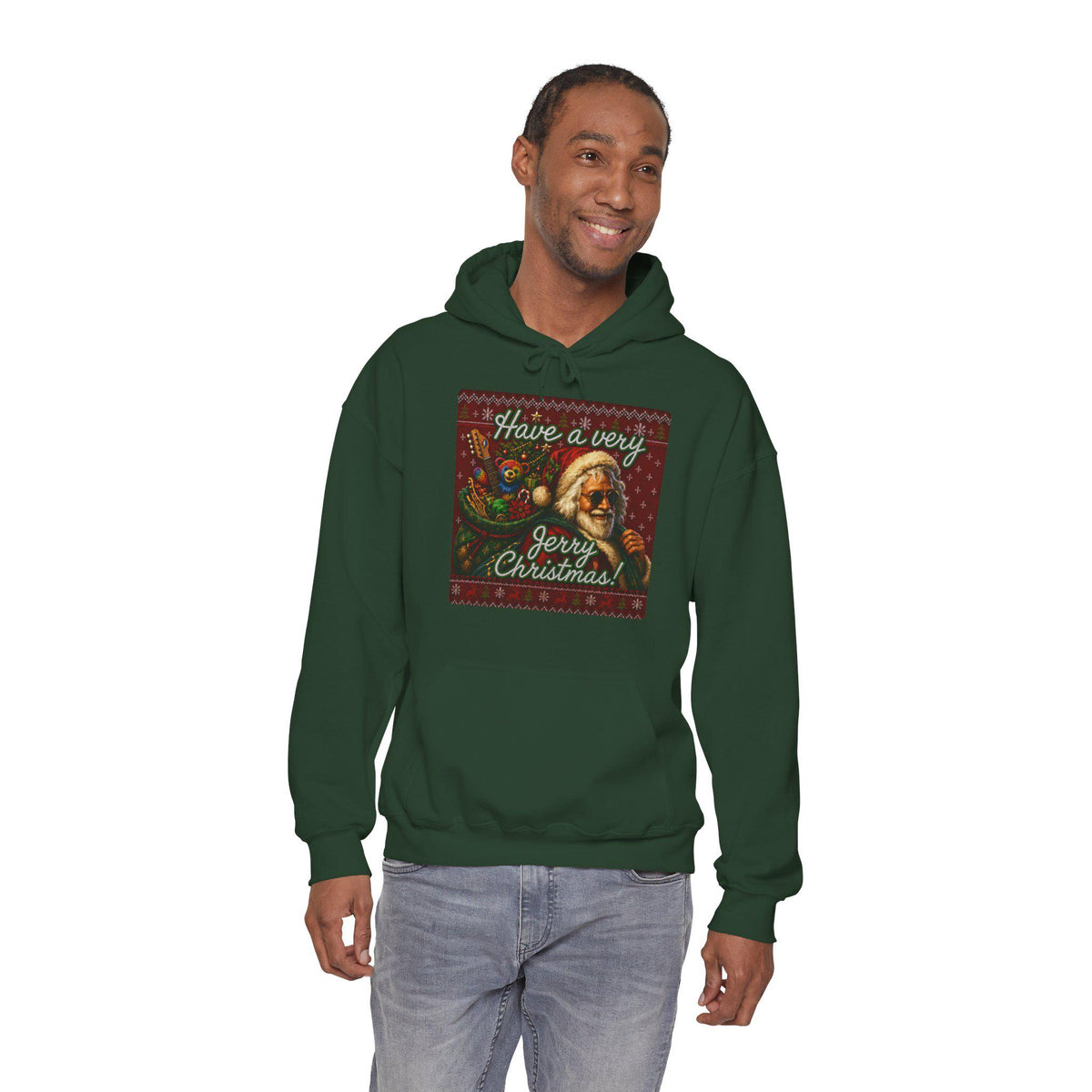 Have a Jerry Christmas Hoodie, Garcia Santa, Dead Christmas – alternate view 6