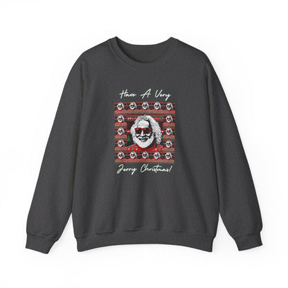 Garcia Santa Have a Very Jerry Christmas Holiday Ugly Christmas Sweater Unisex Heavy Blend™ Crewneck… – alternate view 3