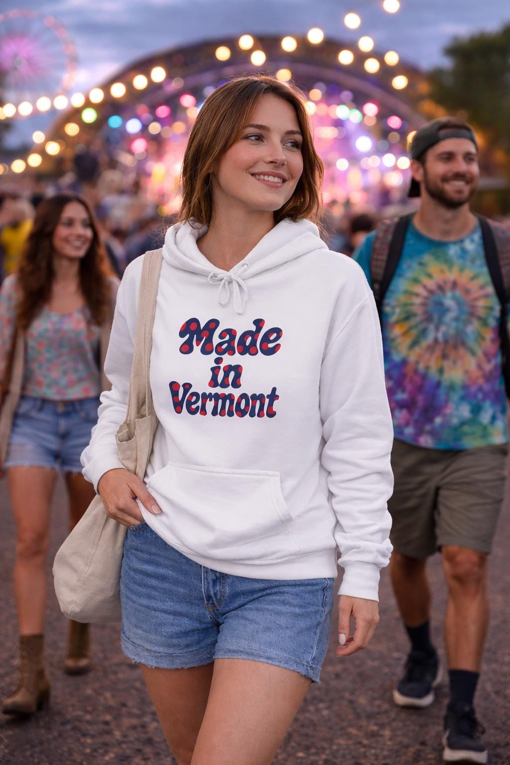 Made in Vermont Phish Hoodie | Fishman Donut Shakedown Sweatshirt | Lot Apparel
