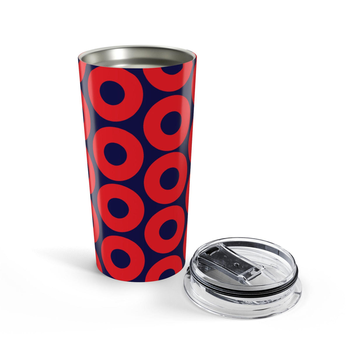 Phish Donuts 20oz Stainless Steel Tumbler | Fishman Travel Cup | Jam Band Gift – alternate view 5
