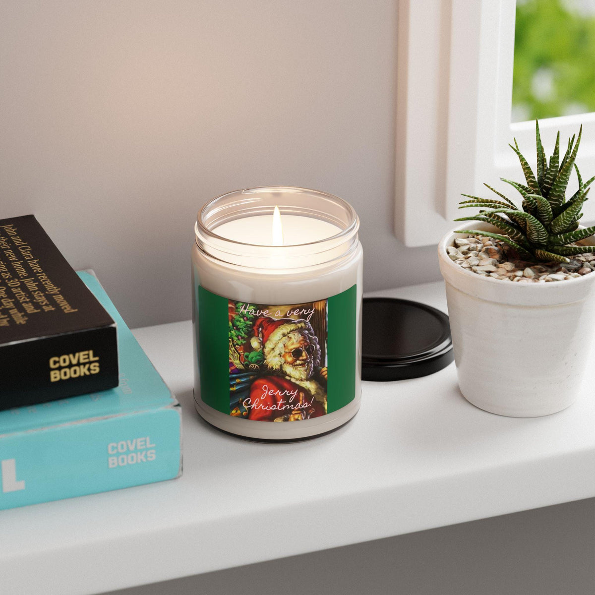Have a Very Jerry Christmas Candle – alternate view 3