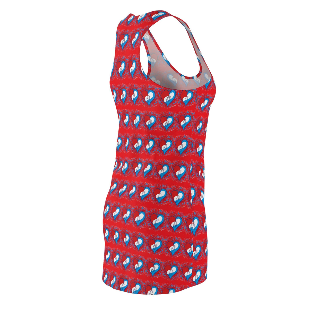 Dead Stealie Heart Racerback Dress | Deadhead Festival Dress | Women’s Concert Outfit – alternate view 6