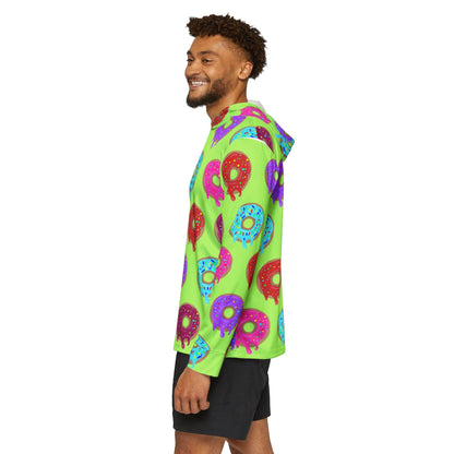 Fishman Donuts Drippy Donuts UPF 50+ Performance Hoodie – alternate view 5