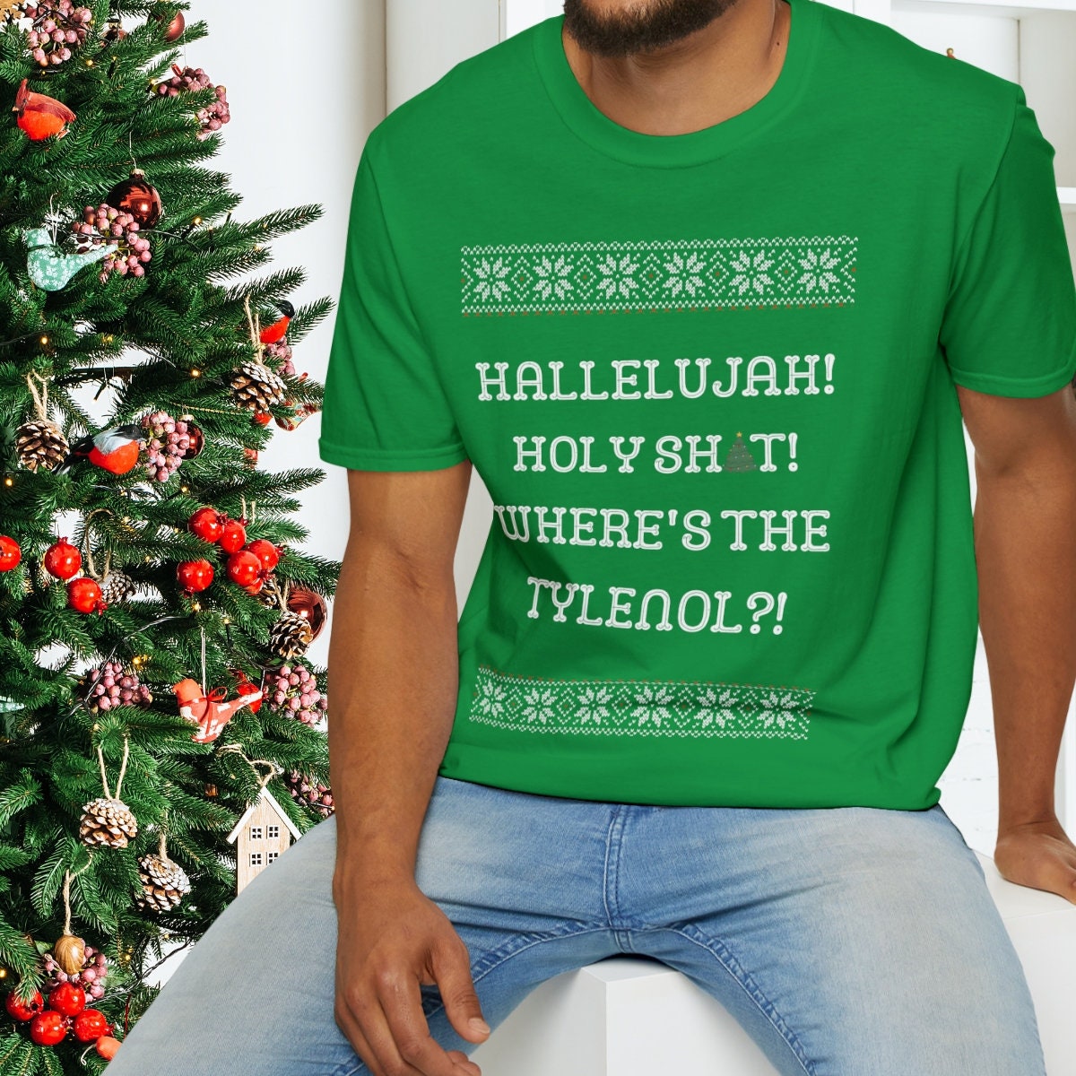 Funny Christmas Vacation Shirt: Clark Griswold Quote Tee – alternate view 2