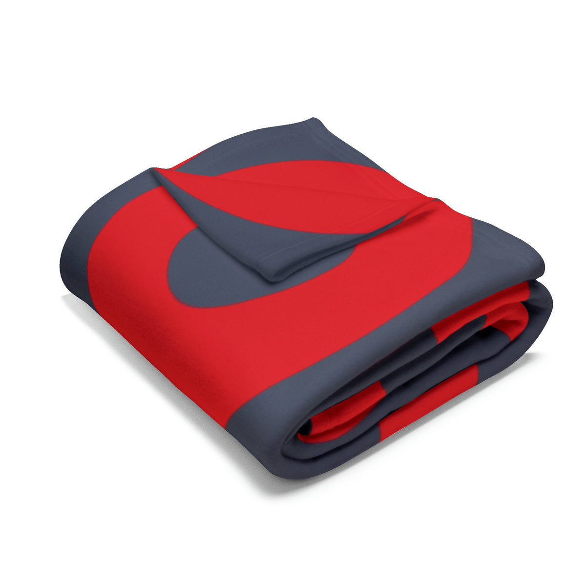 Phish Donuts Fleece Blanket: Red Pattern Throw – alternate view 4