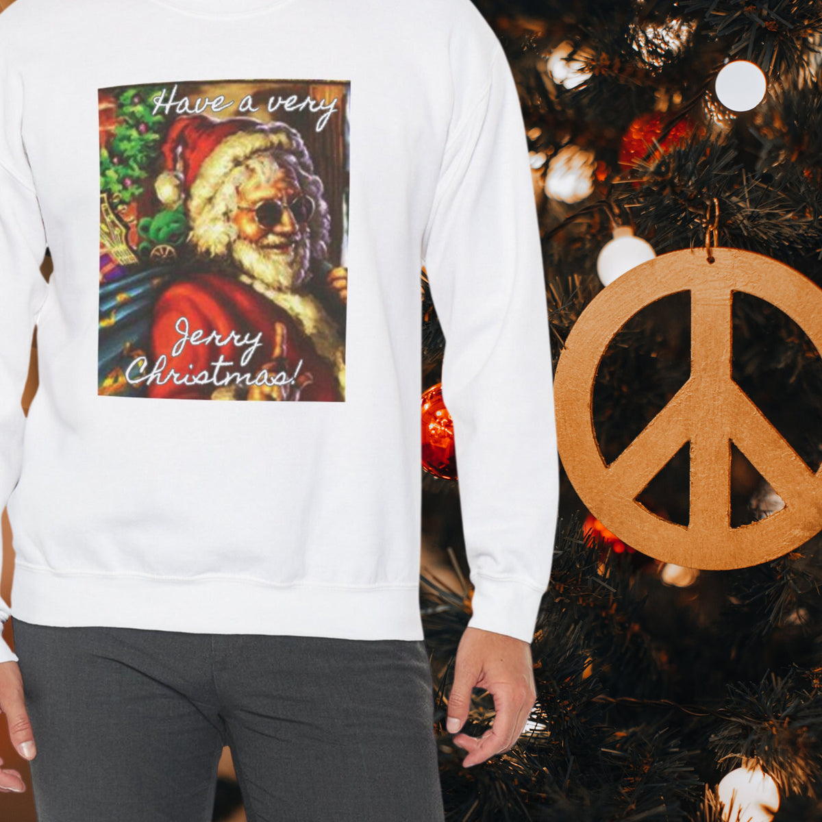 Have a Very Jerry Christmas Sweatshirt – alternate view 3