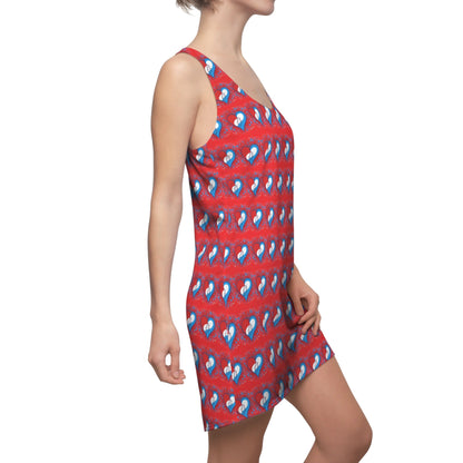 Dead Stealie Heart Racerback Dress | Deadhead Festival Dress | Women’s Concert Outfit – alternate view 7