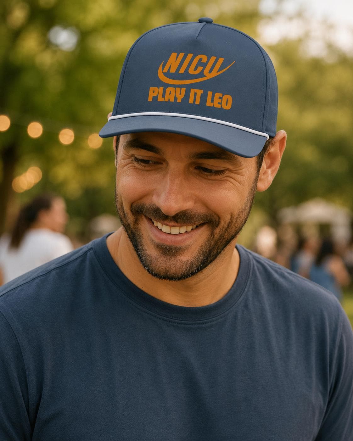 Play It Leo NICU Rope Cap | Phish Inspired Embroidered Hat | Shakedown Lot Style – alternate view 3