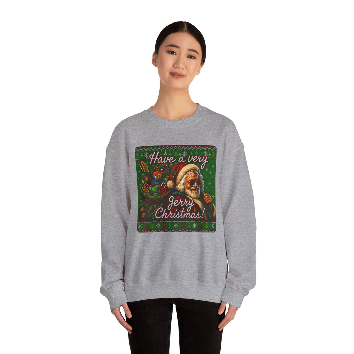 Jerry Garcia Santa sweatshirt – alternate view 9