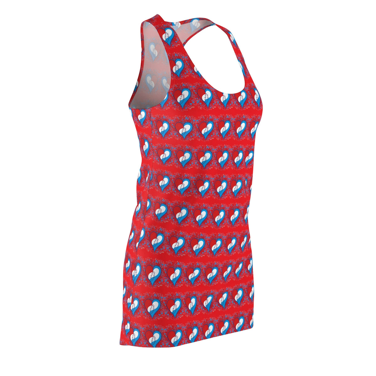Dead Stealie Heart Racerback Dress | Deadhead Festival Dress | Women’s Concert Outfit – alternate view 5