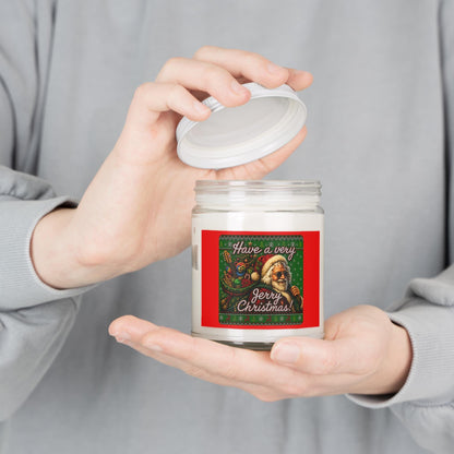 Have a Very Jerry Christmas Santa Candle | Soy Candle, 9oz Jar – alternate view 7