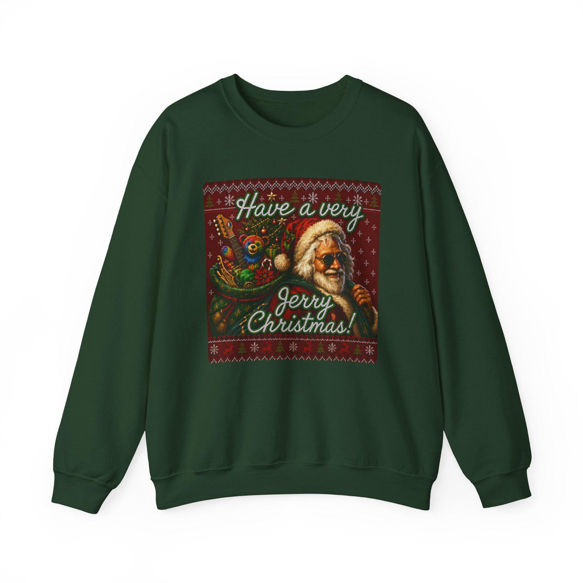 Jerry Garcia Santa sweatshirt – alternate view 10