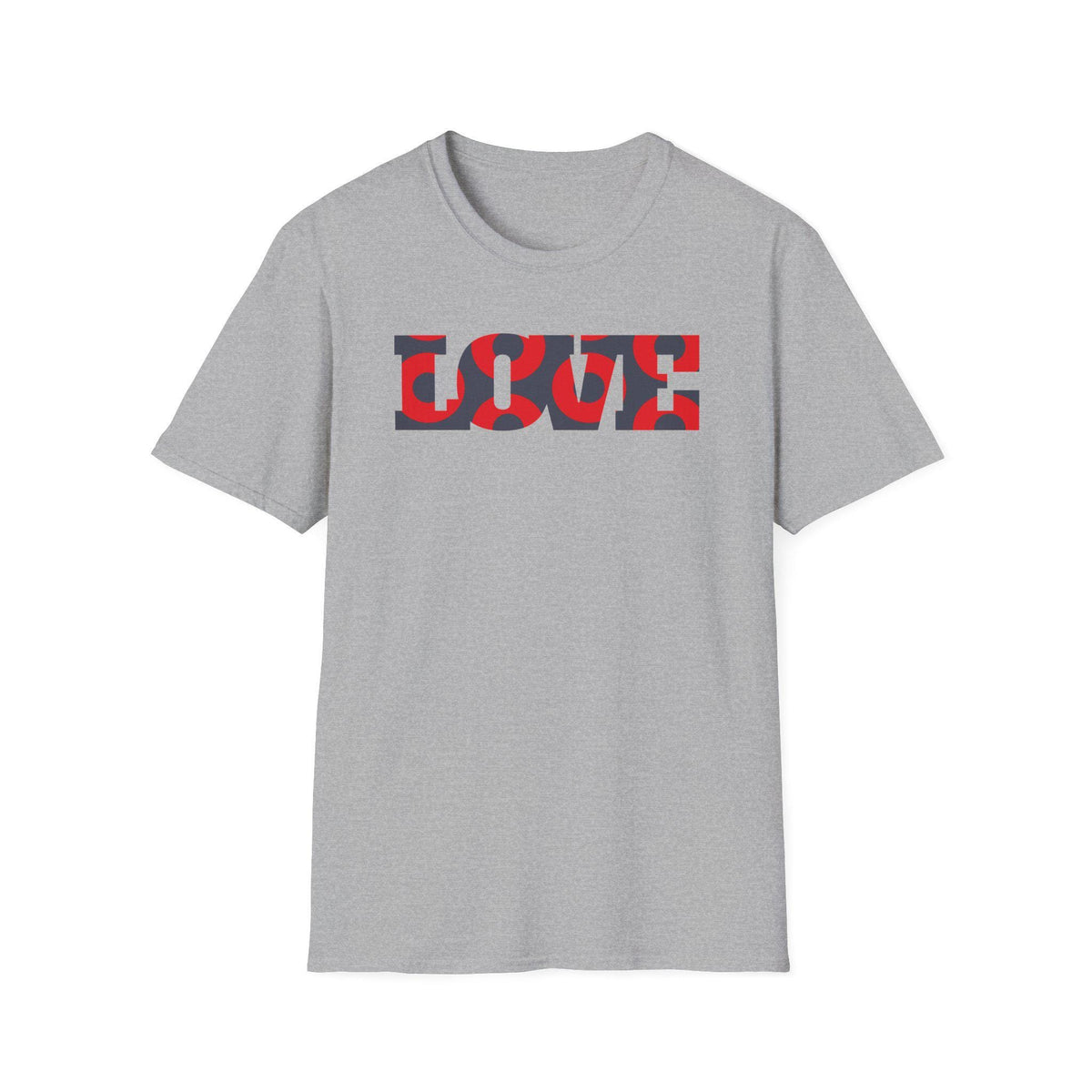 Phish Donut Love Unisex T-Shirt, Softstyle Tee, Bubble Letters, Graphic Tee, Music Fan Shirt – alternate view 2