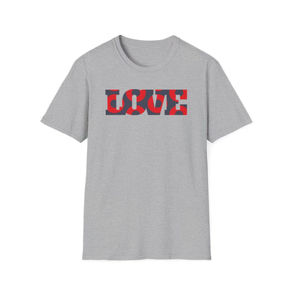 Phish Donut Love Unisex T-Shirt, Softstyle Tee, Bubble Letters, Graphic Tee, Music Fan Shirt – alternate view 2