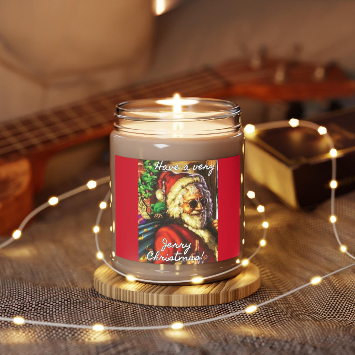Have a Jerry Christmas Jerry Santa Fresh Balsam Scented Candle, 9oz – alternate view 2