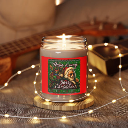 Have a Very Jerry Christmas Santa Candle | Soy Candle, 9oz Jar – alternate view 2