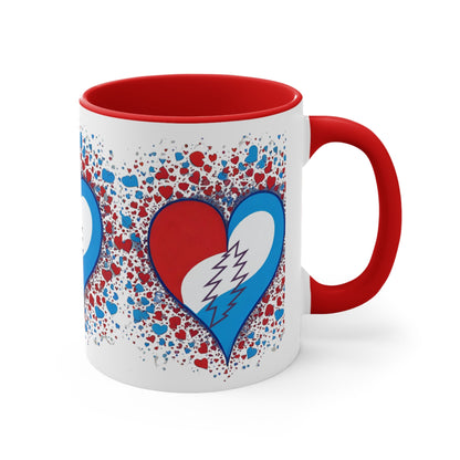 Dead Steal Your Heart Mug, GD Mug, Valentine's Day, 11oz – alternate view 2
