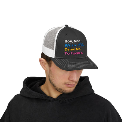 YEM Embroidered Trucker Hat | Phish Inspired Snapback | Festival Hat – alternate view 3