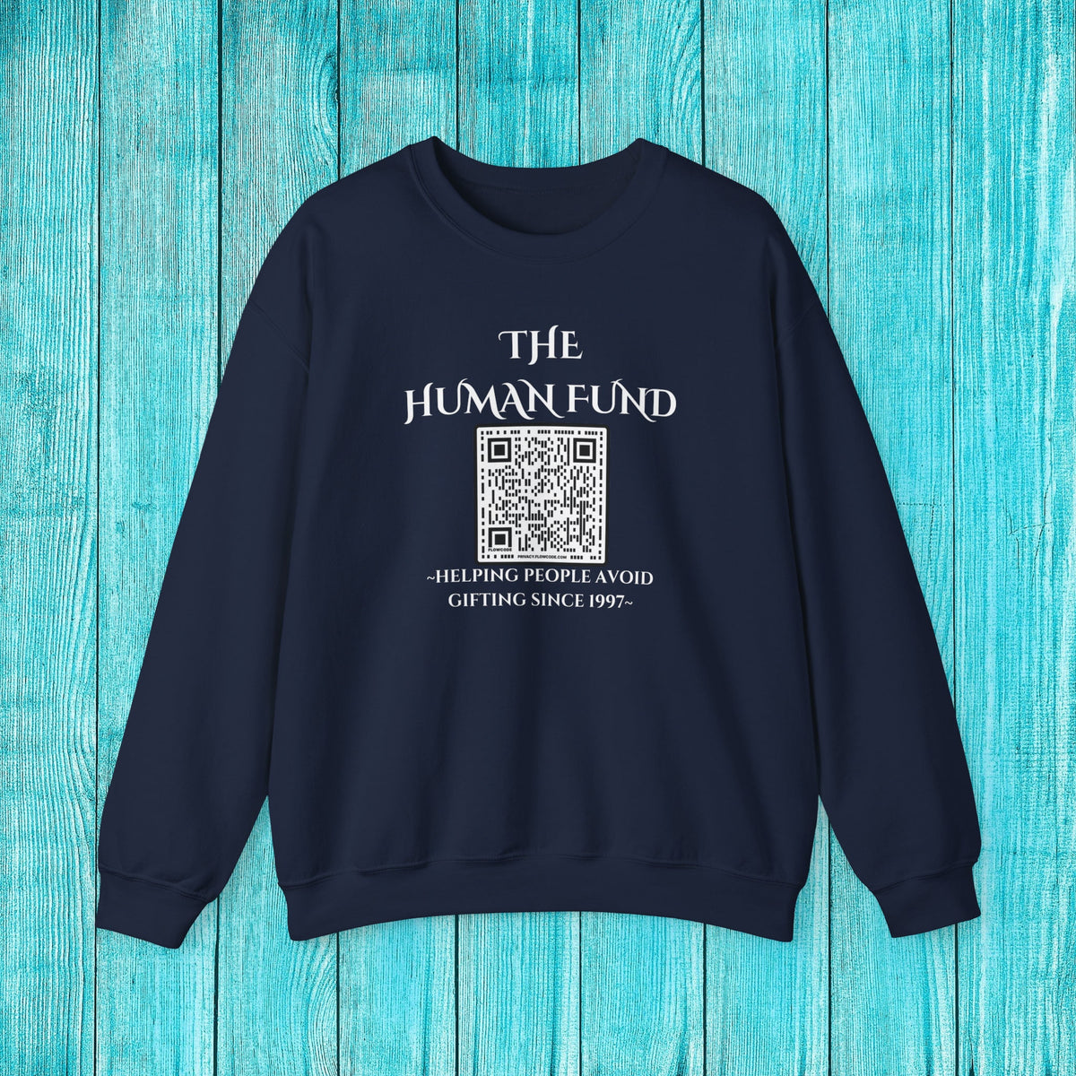 The Human Fund Sweatshirt: Funny Costanza Crewneck – alternate view 4